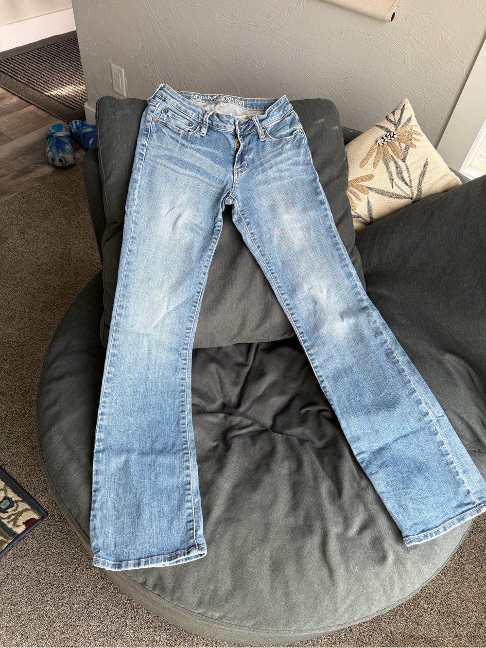 Bullhead Light Blue Women's Boot Cut Jeans